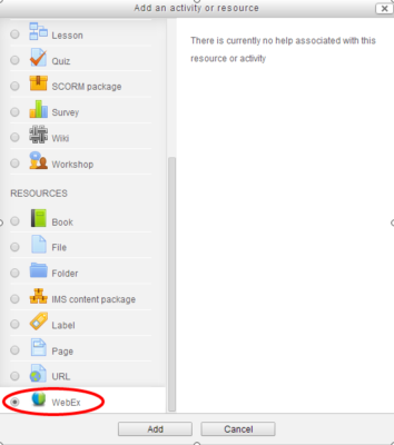 WebEx-Option-Resource WebEx-Option-Resource