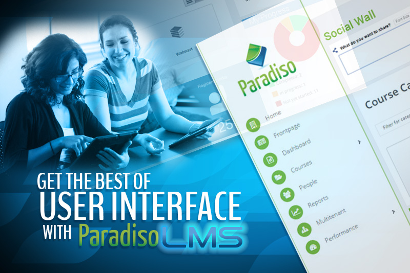 LMS user interface