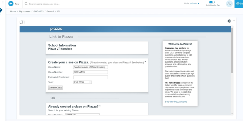 IMS LTI compliant learning management systems IMS LTI compliant learning management systems