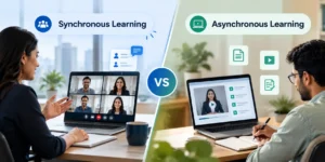 Synchronous vs Asynchronous Learning