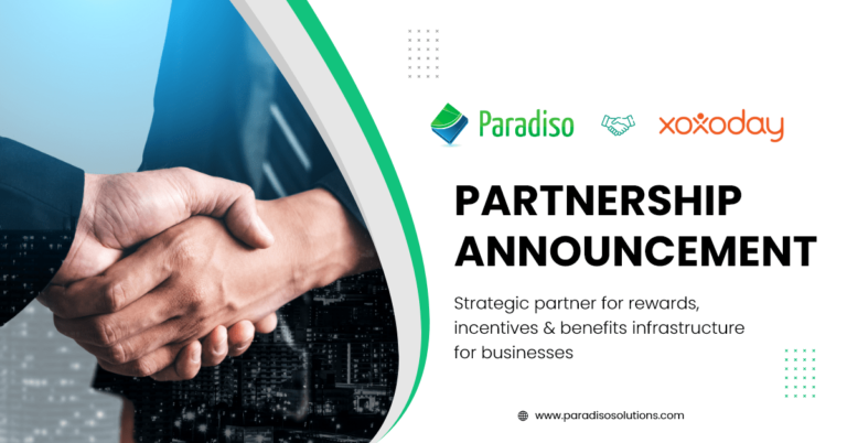 XOXODAY and PARADISO Partnership Press Release