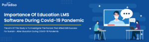 Importance of Education LMS Software During Covid  Pandemic Banner Image