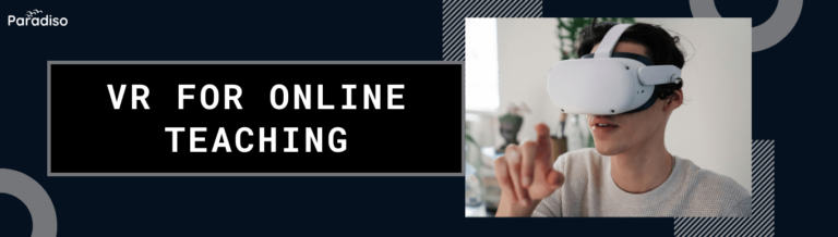 VR for online teaching