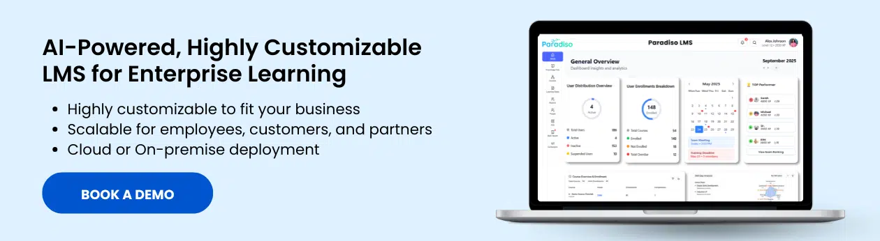 See how Paradiso LMS can make your training easier and more effective