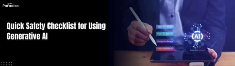 generative AI safety checklist