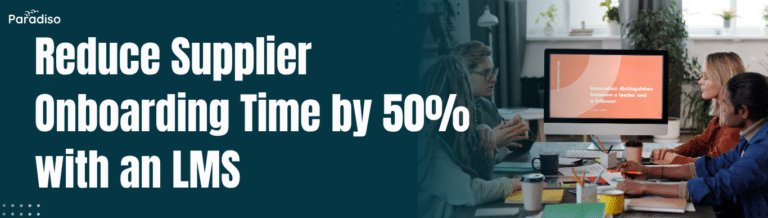 Streamline supplier onboarding