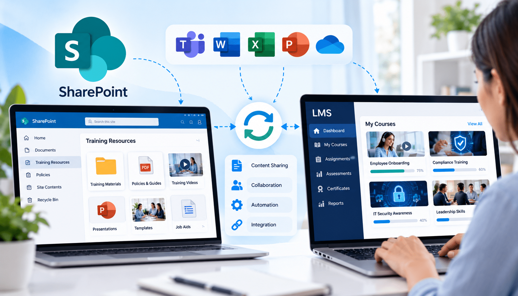 sharepoint learning management system