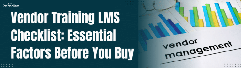Vendor Training LMS Checklist
