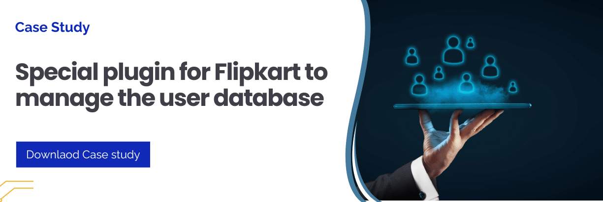 Special plugin for Flipkart to manage the user database