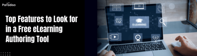 Features of free elearning authoring tools