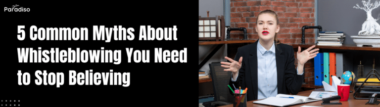 whistleblowing myths