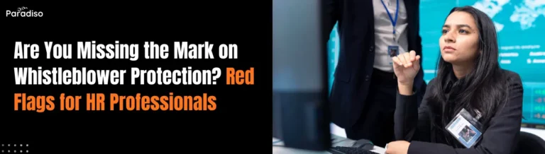 HR whistleblower red flags