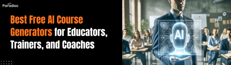 best free AI course generators for educators