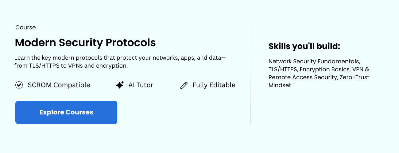 Modern Security Protocols