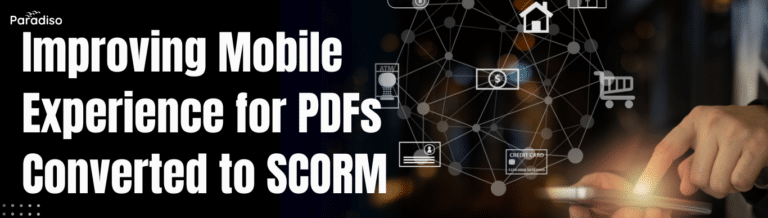 mobile experience PDF to SCORM