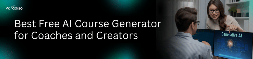 best free AI course generator for coaches