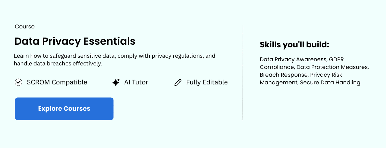 Data Privacy Essentials