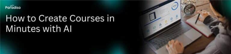 How to create courses with AI