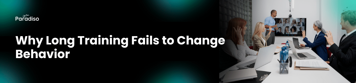 Why Long Training Fails to Change Behavior