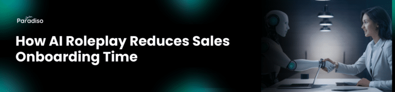AI Roleplay for Sales Onboarding