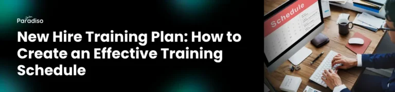 New Hire Training Plan