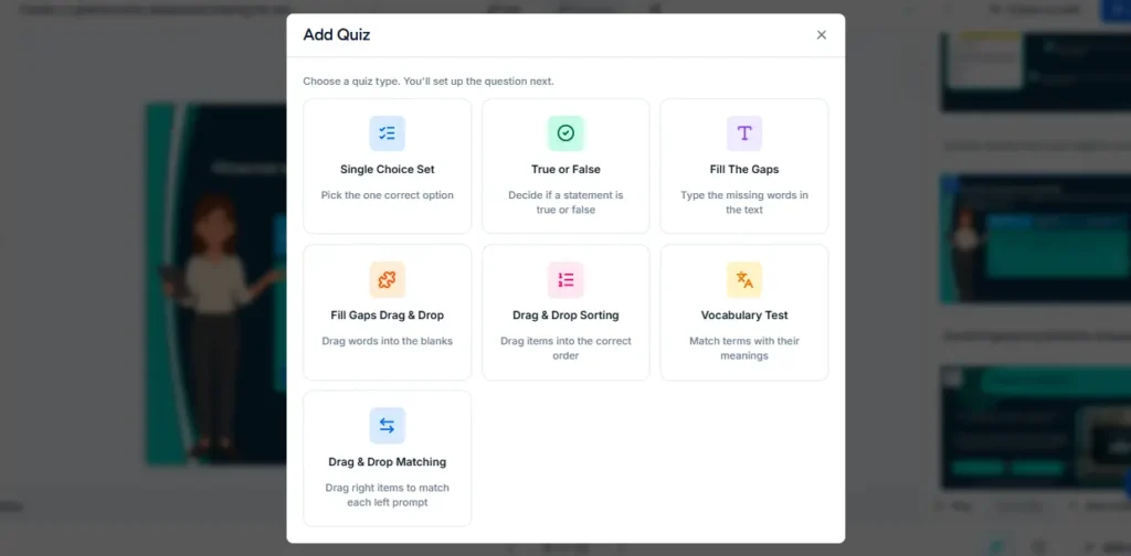 how to create a course using ai