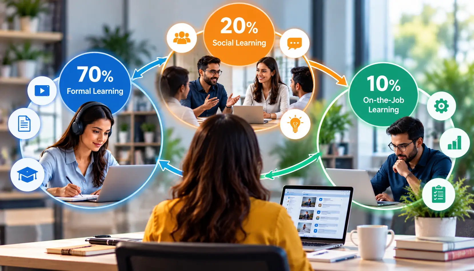 70 20 10 learning model