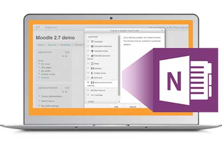 Moodle Office OneNote