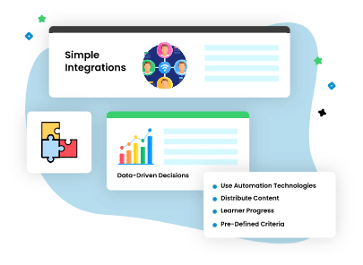 Count on simple integrations and built-in features