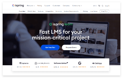 Most Popular LMS iSpring Learn