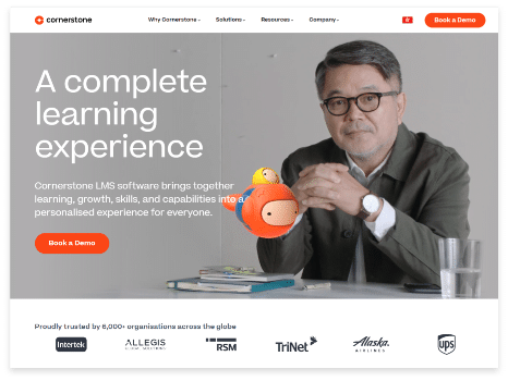 Top LMS for Manufacturing Company Cornerstone Learning