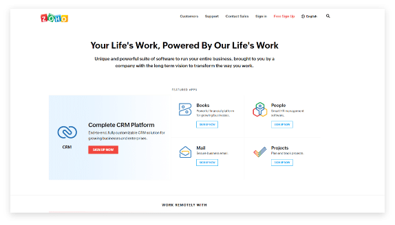 Most Popular LMS Zoho