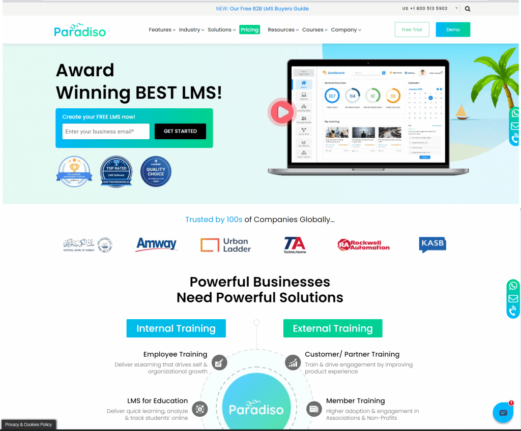 Top 10 Best Customer Training Lms Platforms 2023 Paradiso Solutions Top 10 Best Customer Training Lms Platforms 2023 Paradiso Solutions
