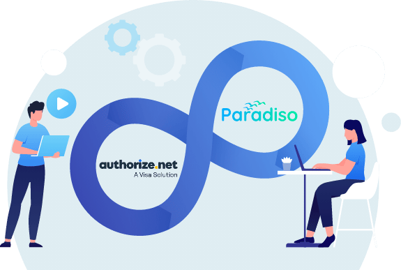 authorize.net Paradiso lms integration