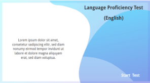 Design English Quiz eLearning Course Template