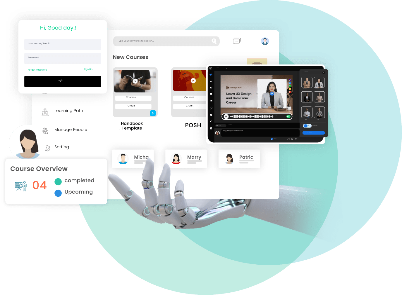 Built in Authoring tool