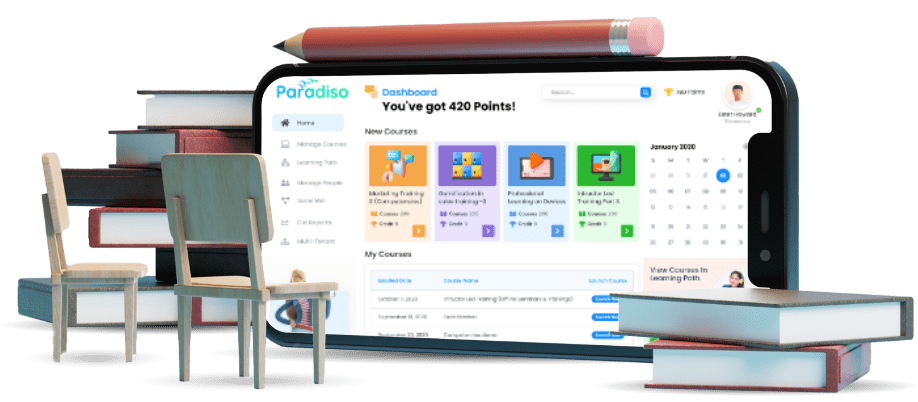 Mobile Learning Management System (LMS) for Training On the Go​