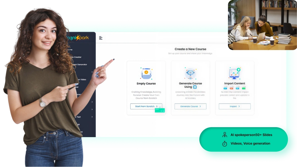 AI free elearning authoring tool