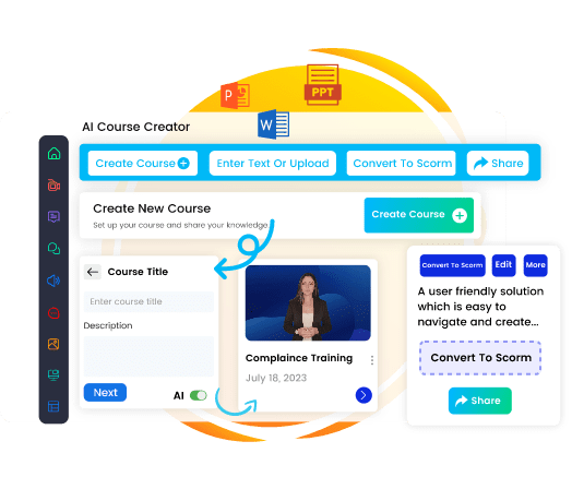 AI-powered eLearning Authoring tool
