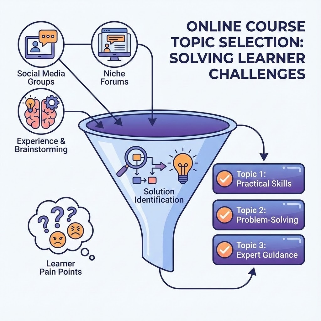 Online Course Selection Topics