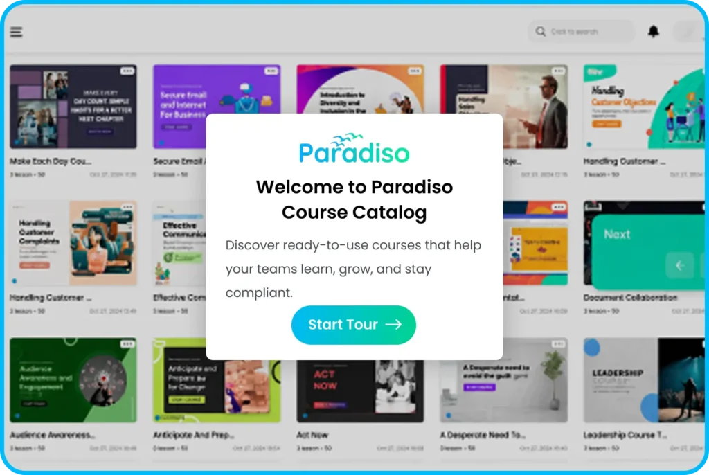 Paradiso-Course-Catalog